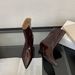666-1~Low Heel French British Style Pointed Toe Short Women's Boots 2025 Autumn New Model_vogvips.com