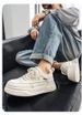 Men's Shoes Spring New Niche Versatile Thick-soled Heightening Casual Board Shoes Youth Non-slip Sports White Shoes_vogvips.com