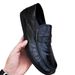 2024 Autumn Slip-On Genuine Breathable Casual Loafers Korean Style Versatile Low-Top Daily Men's Leather Shoes_vogvips.com