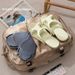 Foldable Slippers Women, Detachable, Portable Travel, Hotel Bathing, Beach, Men's Flip-Flops For Travel_vogvips.com