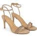 2025 New European And American Style Snake-Shaped Rhinestone Stiletto Roman One-Strap Cross Strap Open-Toe Sandals For_vogvips.com