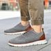New Foreign Trade Fly-knit Sports For Men, Large Size Casual Shoes, Lightweight Soft-soled Hiking And Running_vogvips.com
