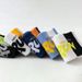 5/10/20 Pairs Men Color Blocked Round Neck Mid Tube Sweat Wicking Breathable All Season Basketball Sports Casual Socks_vogvips.com