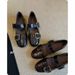 Lancui French Style Women's Flat Commuter Ballet Gentle Evening To Match Dresses One-Strap Mary Jane Shoes_vogvips.com