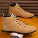 Men's Autumn New British Style High-top Boots Lightweight Casual Shoes Trendy Loafers For Men_vogvips.com