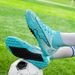 Large Size Football Shoes Men's High Top Junior Student Game Training Shoes Artificial Turf Nails_vogvips.com