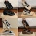 Grape Mom Summer New Round Toe Shallow Mouth Silver Small Leather Flat Platform Hidden Wedge Soft Sole Mary Jane Single_vogvips.com