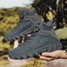 High-top Boots Men OutdoorAnti-slip Lace-upThick-soled Durable Ankle Boots Men Casual ComfortableBreathable Hiking Shoes Me_vogvips.com