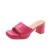 35-46 Plus Size Women's Shoes 41-43 High Sandals For Women Outdoor Wear 2023 New Chunky Heel Slippers424445_vogvips.com
