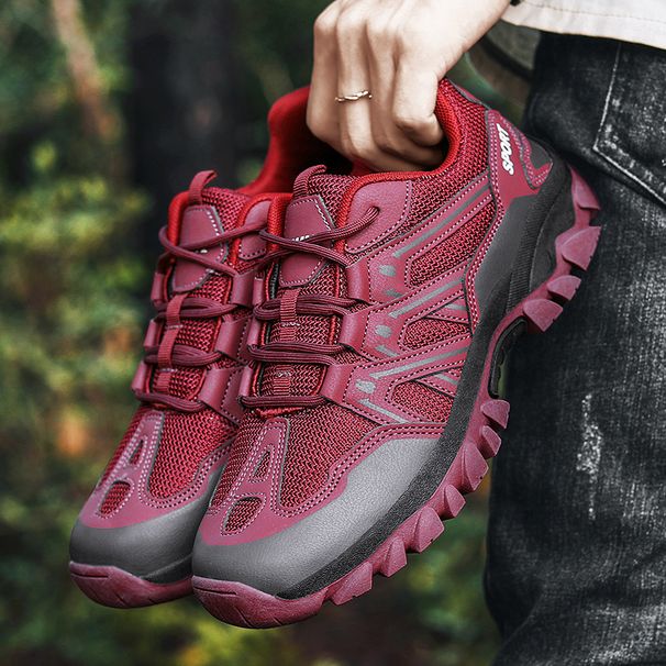 Outdoor Comfortable Shock Absorbing And Anti Slip Large Size Lightweight Couple Mountaineering Shoes 7D1_vogvips.com