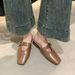 French-style Mary Jane Closed-toe Mules Women, Suitable For Outdoor Wear, Chunky Heels, Elegant 2026 Spring-summer New_vogvips.com