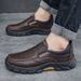 New Spring Autumn Men's Casual British Middle-aged Dad Fashion Business Leather Shoes_vogvips.com