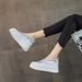 White Sneakers For Women 2026 New Korean Style Height-Increasing Sports Single Spring And Autumn Casual Women's Shoes_vogvips.com