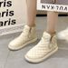 Snow New Style Old Beijing Cotton Winter Versatile Thick Bread Shoes With Plush Warm Boots For Women_vogvips.com
