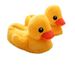 Autumn Winter Hong Kong Couple Big Slippers Cute Little Yellow Duck Plush Doll Home Bag Heel Cotton Shoes_vogvips.com