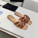 In Stock 2025 Large Size Women's Shoes, Flat-Heeled Summer New Woven Sandals, Flat Slip-On Sandals For Women_vogvips.com
