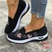 ShoeVault Cross-Border Spring Summer Retro Ethnic Style Fly Weave Breathable Old Beijing Cloth Women Flat Mom Embroidered Shoes_vogvips.com