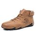 Warm Men's Casual Shoes Short Boots Outdoor Casual Men's And Women's Boots Fleece Large Size Men's Shoes Martin Boots_vogvips.com