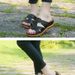 Large Size Casual Women 2025 New Solid Color Thick Soled Cross Slippers For Women's Shoes And Sandals_vogvips.com