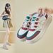 Half-white Shoes, Female Students Thick-soled Heightening Shoes, Mesh Surface Breathable And Casual_vogvips.com