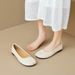 Pig's Trotters Split-toed Shoes Women's Shallow Mouth One-pedal Flat-soled Horseshoe Beanie Shoes Ballet Shoes_vogvips.com