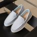 Men's Slip-On Loafers - Breathable Soft Suede Casual Shoes With Comfortable EVA Insole For Everyday Wear (Blue, Black, Gray, Beige)_vogvips.com