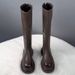 Black For Women 2024 New Autumn Winter Korean Slimming Height Increasing British Style Thick Sole Long Boots_vogvips.com