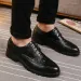 Dress Shoes Fashion Designer Luxury Men Formal Leather Shoe Pointed Oxfords Loafers Driving Kl44_vogvips.com