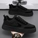 Men's Shoes New Thick Soled Wear Resistant Work Casual Shoes Men's Sports Low Top Flat Shoes_vogvips.com