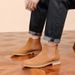 European Warm Series New Men's Slip-On Trendy Large Size Short Genuine Leather Cow Suede Boots For Men_vogvips.com