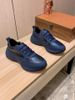 2025 New Top Layer Cowhide Light Luxury Trendy Brand Genuine Leather Thick Sole Height Increasing Casual Sports Dad_vogvips.com