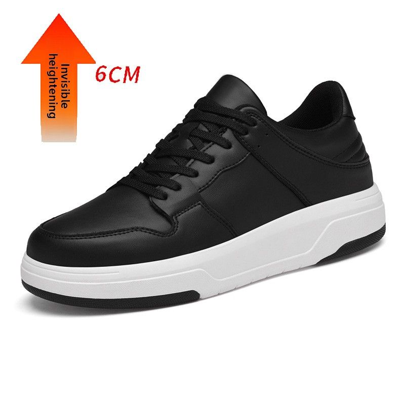 Men's Invisible Heightening Shoes Cm Breathable Board Shoes Inner Heightening Men's Shoes Trendy Sports Shoes Casual Board Shoes_vogvips.com