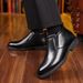 Men's leather winter cotton shoes Men's wool warm business shoes High top real leather shoes with velvet_vogvips.com