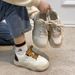 Low Cut Thick Soled Loafers, Niche Shoes, Children's Spring New High Wave Versatile Casual Board Shoes_vogvips.com