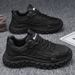 Casual Sneakers 2024 Black Fashion Platform Shoe Outdoor Mesh Breathable Vulcanized Sport Shoes For Men Erkek Ayakkabı_vogvips.com