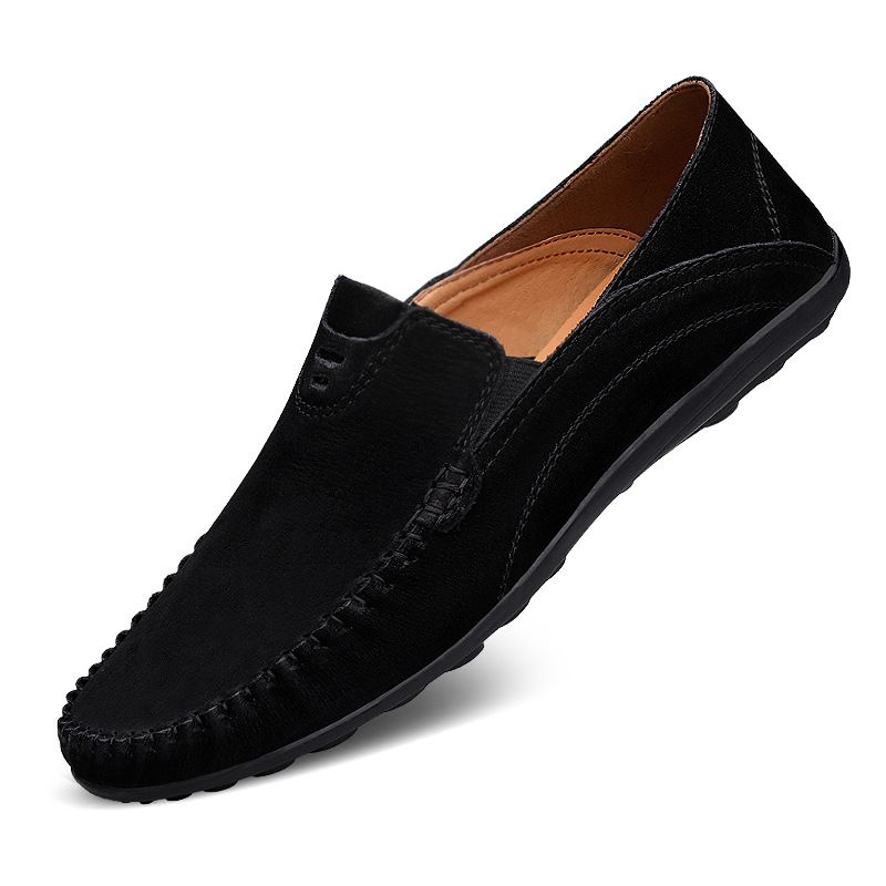 Casual Men's Shoes Lazy Soft-soled Beanie Shoes_vogvips.com