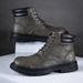 Men's Shoes Martin Boots Men's Wind Platorm Shoes Men's Leather Boots_vogvips.com