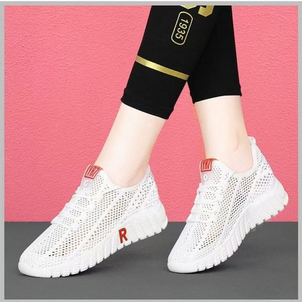 New Sneakers Spring Summer Autumn Soft Sole Women's Casual Versatile Mom Old Beijing Cloth Shoes Non-Slip_vogvips.com