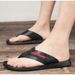 Men's Flip-flops 2024 New Summer Wear Non-slip Soft Bottom Wear-resistant Clip Feet Fashion Beach Men's Sandals_vogvips.com