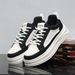 Men's Breathable White Sneakers Thick Soled Sports Casual Shoes Odor Resistant Wear Resistant Spring Style Height Increasing Sizes 6-07_vogvips.com