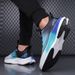 Men's Shoes 2025 Spring And Summer Mesh Breathable Plaid Running Shoes Lightweight Easiest For Match Cushioning Non-Slip Wear-Re_vogvips.com