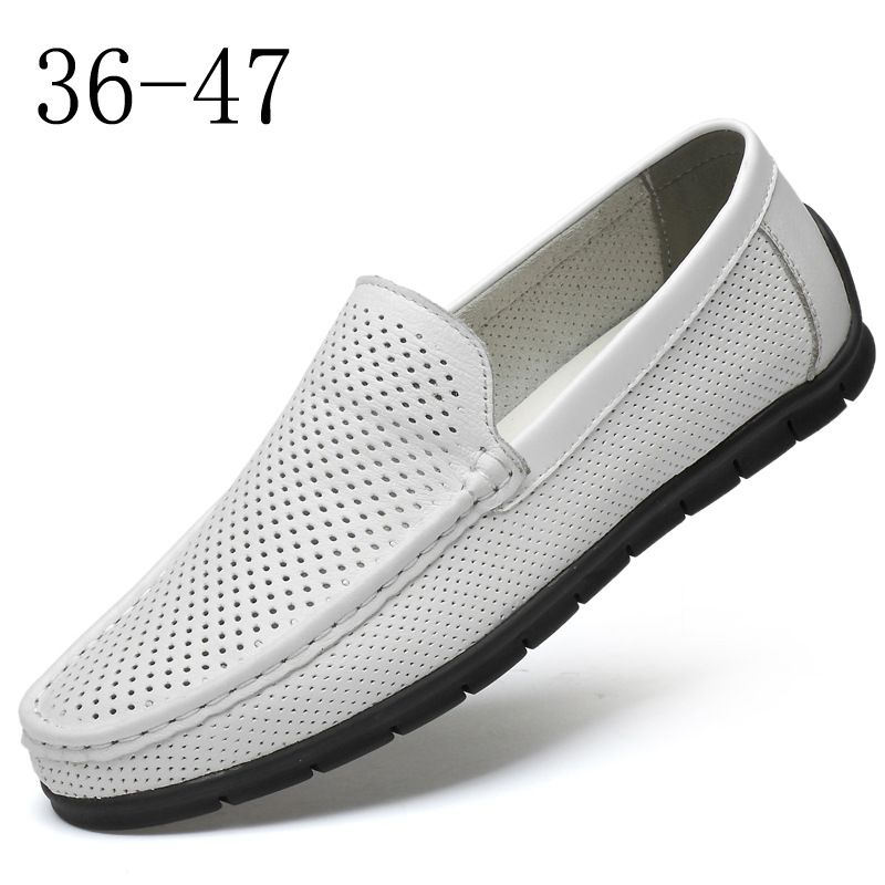 Men's Shoes Leather Shoes Casual Men's Shoes Lazy Shoes_vogvips.com