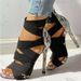 SHLIANG Women Sandal High Heels Gladiator Ankle Strap Sandals Summer Ladies Party Pumps Shoes Sandal Big Size For Women Y0257_vogvips.com
