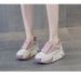 Dad With Leather Upper, Popular In Autumn, 2025 New Model For Women, Retro, Lightweight, Height-increasing, Casual_vogvips.com
