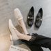 WD Genuine 2025 New Women's Loafers Flat Soft Leather Shoes Spring Autumn British Style_vogvips.com