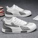 Men's Breathable Mesh Sneakers For Summer - Lightweight Slip-On Casual Shoes With Anti-Slip Rubber Sole, Round Toe Design For Teens And Young Adults_vogvips.com