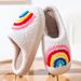 Cozy Plush Slippers For Men And Women - Non-Slip Indoor House Shoes With Cute Cartoon Design, Soft Fleece Lining & Warm Thick Sole_vogvips.com