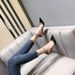 2025 Spring New Style Nude High Heels With Rivets, Sexy Pointed Toe, Studded Strap Sandals For Women, Elegant Thin Heel_vogvips.com