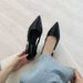 Hollowed-out Pointed-toe Hollow Small Single Women, New Spring-summer Style, Shallow Design, Stunning And_vogvips.com