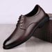 New Formal For Office Workers Business Casual Genuine Leather Men's Four Seasons Simple Derby Shoes_vogvips.com